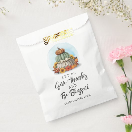 Rustikaler gesegneter Erntedank Sonnenblumenspende Geschenktütchen (Versiegelt)