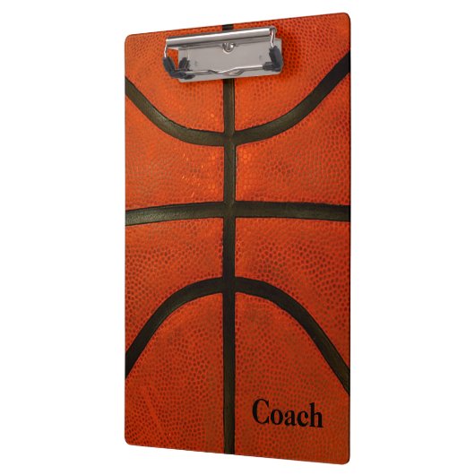 Rustikaler getragener Basketball Klemmbrett (Links)