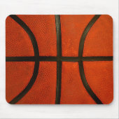 Rustikaler getragener Basketball Mousepad (Vorne)
