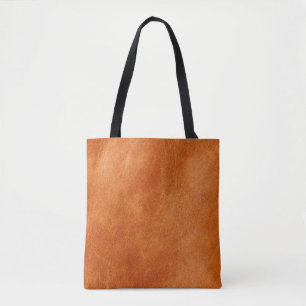 Rustikaler Ginger Glattleder Tasche