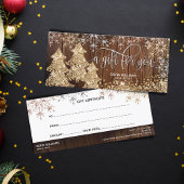 Rustikaler Glitzer Weihnachtsbaum Schneeflocken