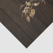 Rustikaler glücklicher Fall Sonnenblumenblume Weiß Seidenpapier (Ausschnitt)