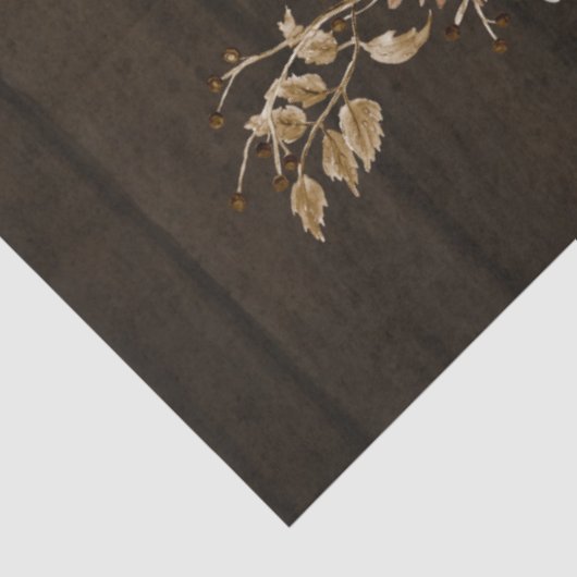 Rustikaler glücklicher Fall Sonnenblumenblume Weiß Seidenpapier (Ausschnitt)