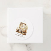 Rustikaler glücklicher Ostern Personalisierter Fam Geschenkanhänger (Beispiel)