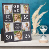 Rustikaler Graduate Custom Unique 6 Foto Abschluss Fotoplatte (Seite)