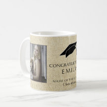 Rustikaler Graduate Glückwunsch Foto Abschluss