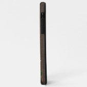 Rustikaler Grüner Schmetterling Case-Mate iPhone Hülle (Hinten/Links)