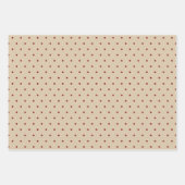 Rustikaler grüner Weihnachtsbaum Urlaub Geschenkpapier Set (Vorderseite 3)