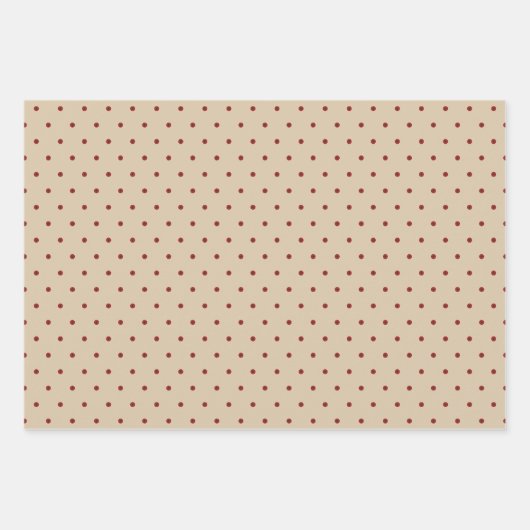 Rustikaler grüner Weihnachtsbaum Urlaub Geschenkpapier Set (Vorderseite 3)