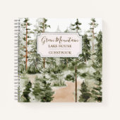 Rustikaler Grünwald - Gästebuch Notizblock (Vorderseite)