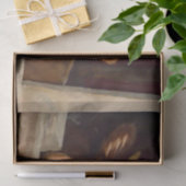 Rustikaler Hasenbauernhof Seidenpapier (Geschenk)