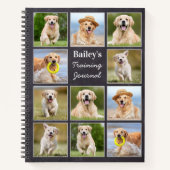 Rustikaler Haustier 11 FotoCollage Custom Puppy Do Notizblock (Vorderseite)