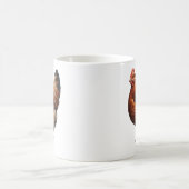 Rustikaler Hen - Das Herz des Bauernhofs Kaffeetasse (Mittel)