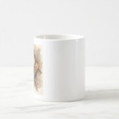 Rustikaler Herbst-Cowboyhut mit Blumen Kaffeetasse (Mittel)
