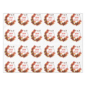 Rustikaler Herbst Danke Tischdecke (Vorderseite (Horizontal))