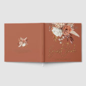 Rustikaler Herbst Florals Dolcefarniente Gästebuch (Voll)