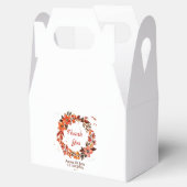 Rustikaler Herbst Geschenkschachtel (Geöffnet)