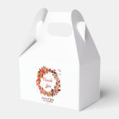 Rustikaler Herbst Geschenkschachtel (Vorderseite)