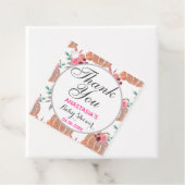 Rustikaler Herbst Herbst Danke Babydusche Geschenkanhänger (Beispiel)
