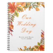 Rustikaler Herbst-Hochzeitsplaner