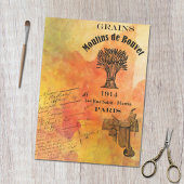 Rustikaler Herbst lässt Erntezeit entziehen Seidenpapier