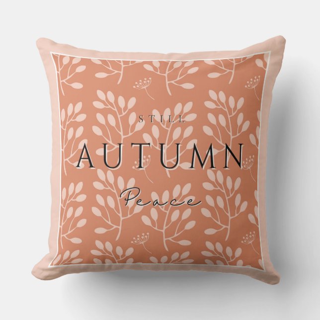 Rustikaler Herbst noch Frieden I Pillow Cosy Fall  Kissen (Vorderseite)