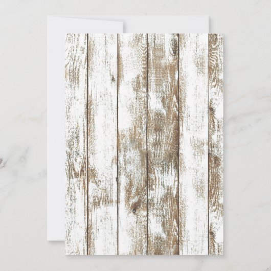 Rustikaler Herbst verlässt die US-Flagge für das m Einladung (Rückseite)