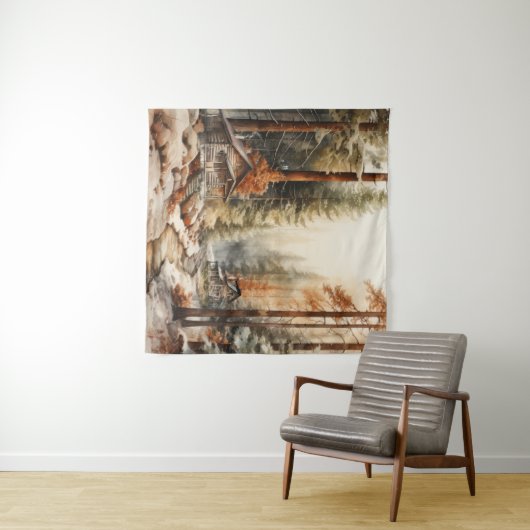 Rustikaler Herbst Wandteppich (Beispiel (Horizontal))