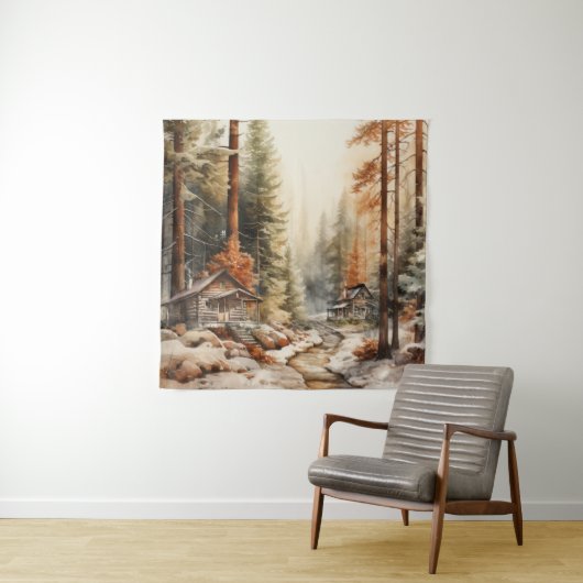 Rustikaler Herbst Wandteppich (Beispiel)