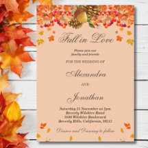 Rustikaler Herbstfall bei Liebe Hochzeit