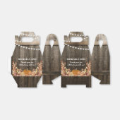 Rustikaler Herbstfall Pumpkin Danke für die Box Geschenkschachtel (Ungefaltet)