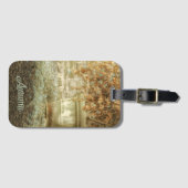 Rustikaler Herbstgarten Gepäckanhänger (Vorderseite (Horizontal))