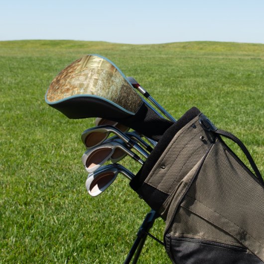 Rustikaler Herbstgarten Golf Headcover (In SItu)