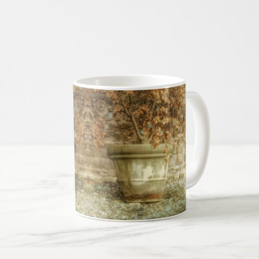 Rustikaler Herbstgarten Kaffeetasse (VorderseiteRechts)