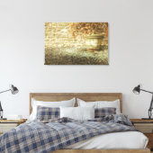 Rustikaler Herbstgarten Leinwanddruck (Insitu (Schlafzimmer))