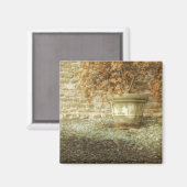 Rustikaler Herbstgarten Magnet (Vorderseite/Rückseite)