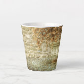 Rustikaler Herbstgarten Milchtasse (Vorderseite)