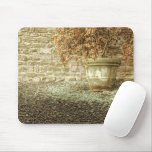 Rustikaler Herbstgarten Mousepad