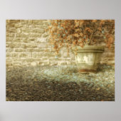 Rustikaler Herbstgarten Poster (Vorne)