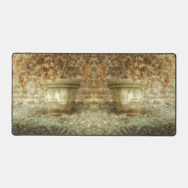 Rustikaler Herbstgarten Schreibtischunterlage