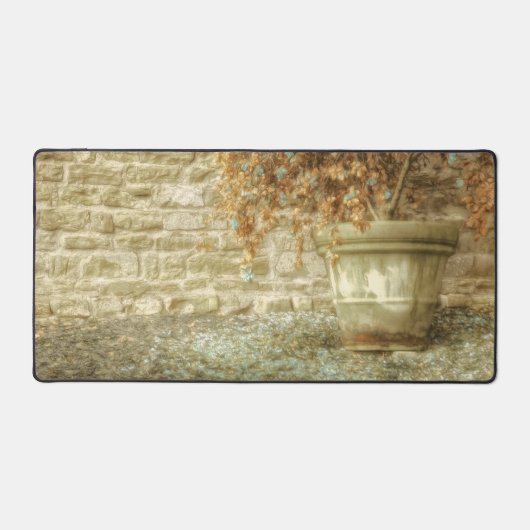 Rustikaler Herbstgarten Schreibtischunterlage (Vorderseite)