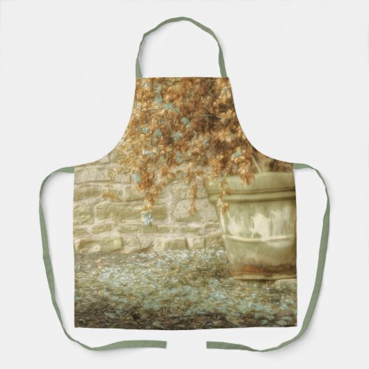 Rustikaler Herbstgarten Schürze (Vorderseite)