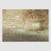 Rustikaler Herbstgarten Seidenpapier (Vorderseite)