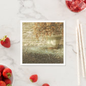 Rustikaler Herbstgarten Serviette (Beispiel)