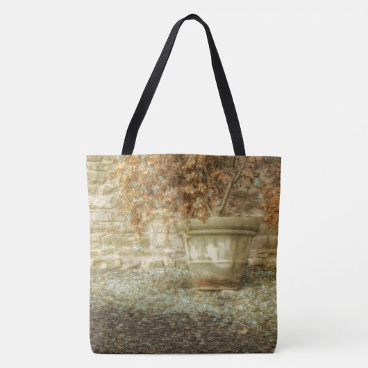 Rustikaler Herbstgarten Tasche (Vorderseite)