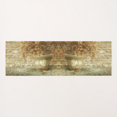 Rustikaler Herbstgarten Yogamatte (Rückseite (Horizontal))