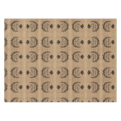 rustikaler Herbstherbst Erntedank dankbar gesegnet Tischdecke (Vorderseite (Horizontal))