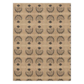 rustikaler Herbstherbst Erntedank dankbar gesegnet Tischdecke (Vorderseite)