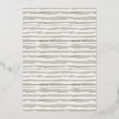 Rustikaler Herbstkürbis Arena Save the Date Folieneinladung (Rückseite)