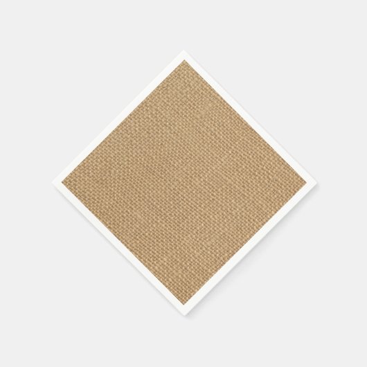 Rustikaler Hintergrund Serviette (Ecke)